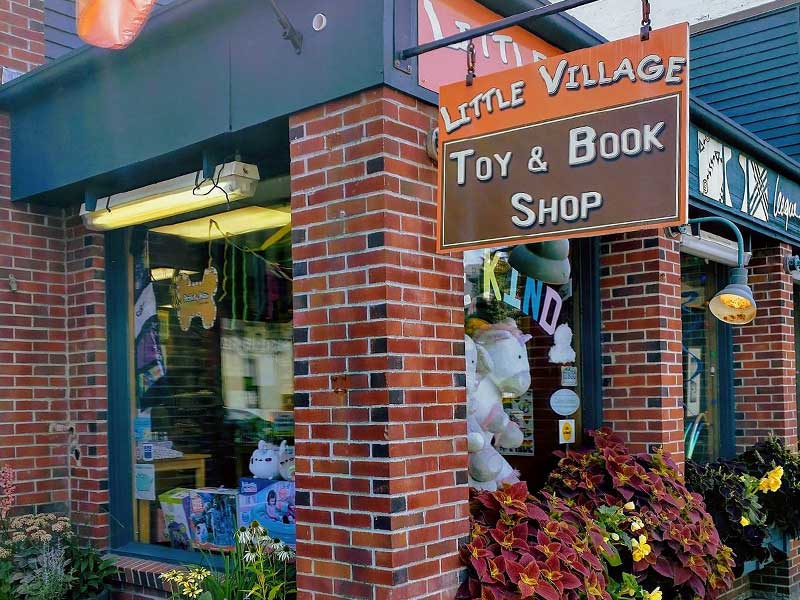 While staying at your PMR cabin rental, take the family to visit The Little Village Toys & Book Store in Littleton for great family fun!