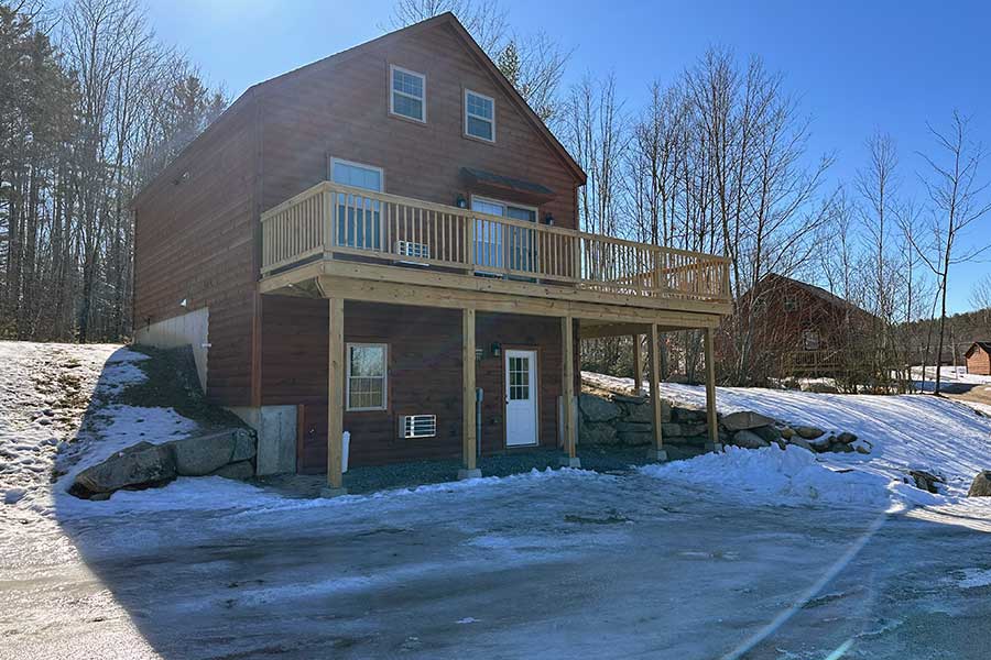 Exterior View Of The Rosewood Premier Rental Cabin At The Pmr